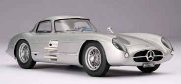 M6309-SC1 Mercedes-Benz 300 SLR Uhlenhaut Coupe silver 1:18